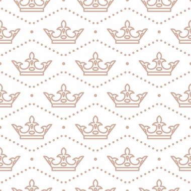 Taç sembolü ile Seamless Modeli