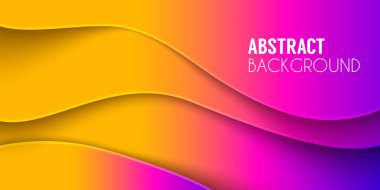 Soyut dalga arkaplanı. Akışkan şekiller bileşimi