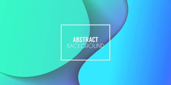 Fondo abstracto degradado colorido. Composición de formas dinámicas fluidas — Archivo Imágenes Vectoriales