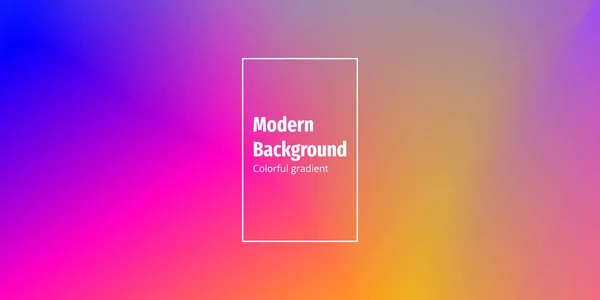 Kleurrijk verloop abstracte achtergrond. Modern grafisch ontwerp — Stockvector