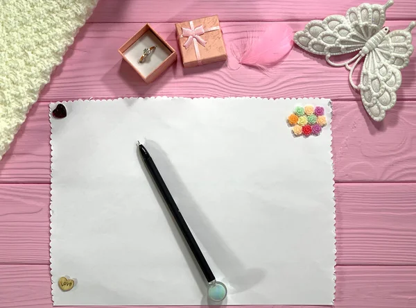 Evlilik teklifi için bir aşk mektubu yaz..