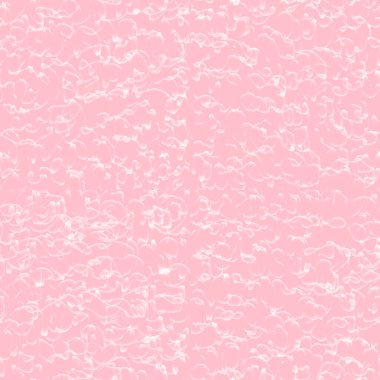 Kusursuz illüstrasyon, pembe ve beyaz soyut arka plan. Beyaz rengin tekrarlayan elementleri. Kumaş ve kağıt için arkaplan.
