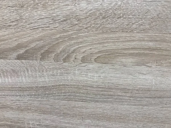 Wykończone polerowane ziarna drewniane na laminowanych lub fornirowanych wykończeniach blatu stołowego na luksusowe prace stolarskie w centrum handlowym — Zdjęcie stockowe
