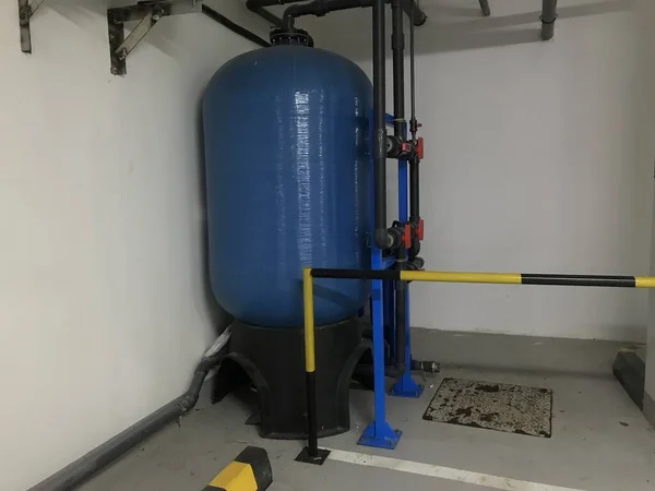 Installation Osmose Inverse Gardée Pour Approvisionnement Eau Potable Une Chambre — Photo