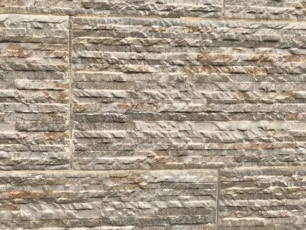 Compound Wall Residential Building Villa Exterior Wall Tiles Stone Powing — 스톡 사진
