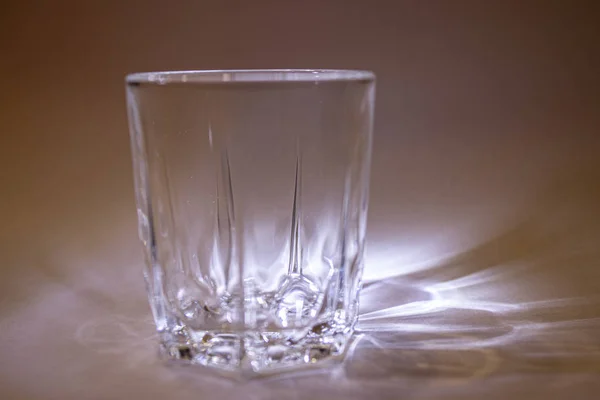 Shot glasses for vodka. Isolated on white background.