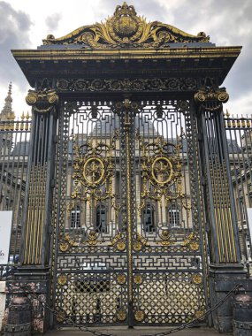 Paris, France - 05.23.2019: Palace of Justice. The justice of the state has been dispensed at this site since medieval times. The building was reconstructed between 1857 and 1868