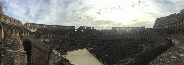 Római Colosseum Belsejében Olaszország — Stock Fotó