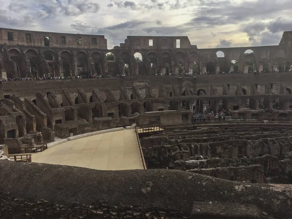 Головний Етап Колізеї Рим — стокове фото
