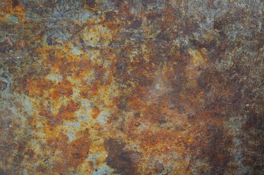 Eskimiş paslı metal doku arka planı