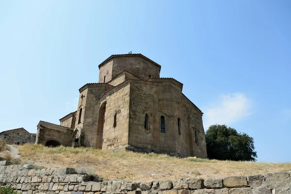 Jvari Monastery in sunny day, Georgia — Stock Photo, Image