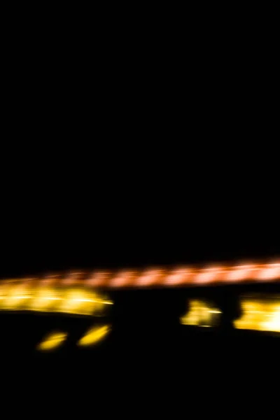 Abstract tunnel lights background, fast moving effect — Stock Photo, Image