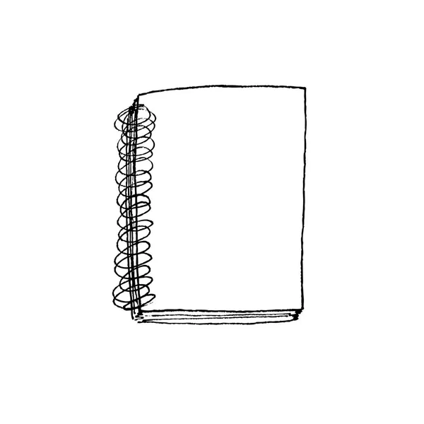 Notebook vecteur de croquis — Image vectorielle
