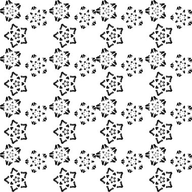 Modern dikişsiz el çizilmiş geometrik memphis desenleri. Vektör tasarımı.