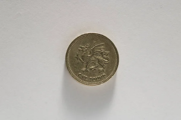 英ポンドの硬貨. — ストック写真