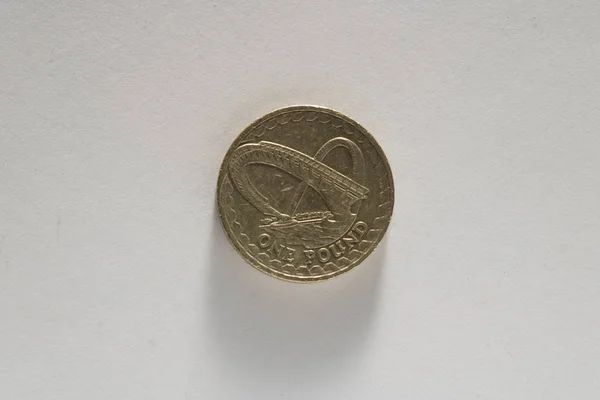 英国英镑硬币. — 图库照片