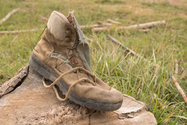 Bota velha — Fotografia de Stock