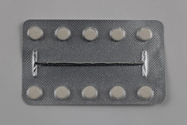 Hap tableti. tıbbi ürünlerin fotoğrafçılığı