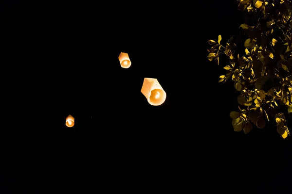 O Festival Lanter em Chiang Mai, Tailândia — Fotografia de Stock