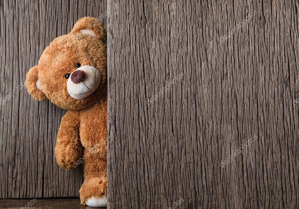 wooden teddy bears