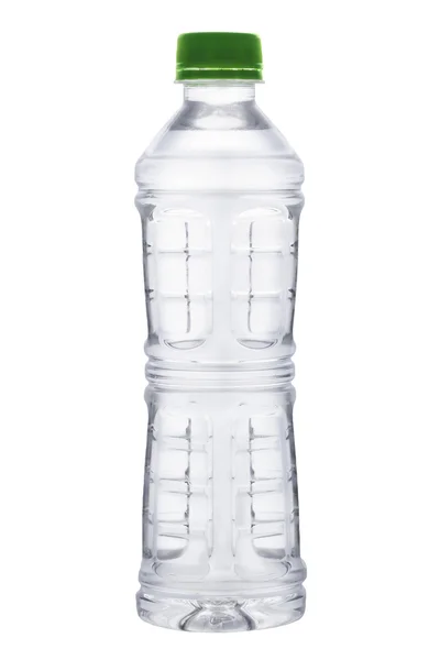 Plastic fles geïsoleerd op witte achtergrond — Stockfoto