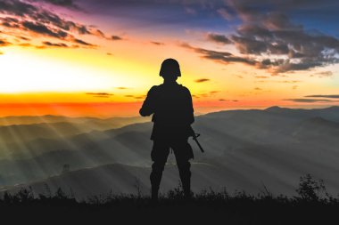Ordu rangers üzerinde güneşin doğuşunu