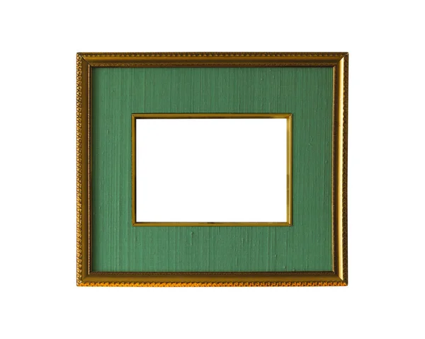 Vintage Picture Frame Isolated White Background — Stock Photo, Image
