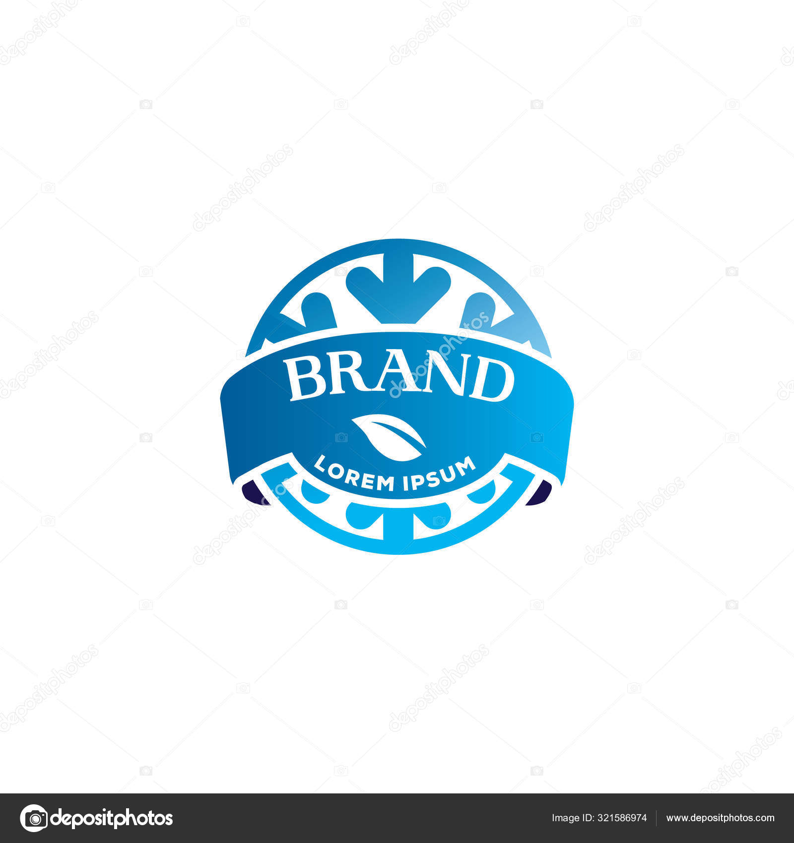 Creative Modern Frozen Food Logo Design Template Vector Eps Use Stock