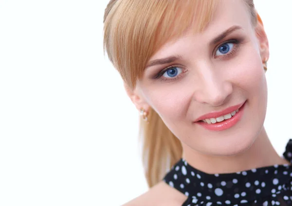 Portrait of an attractive young woman standing — Stock Photo, Image