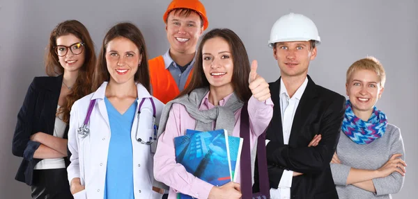 A group of people of different professions. — Stock Photo, Image