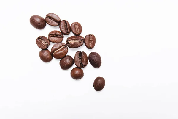 Coffee beans isolated on white background — Stock Photo, Image