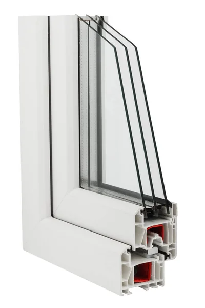 Sample of window profile — Stock Photo, Image