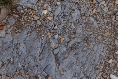 Kalıplar için yatay modern tuğla duvar.