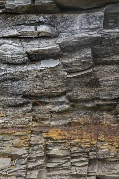 이것은 패턴을 위한 수평의 현대 벽돌 벽입니다. — 스톡 사진