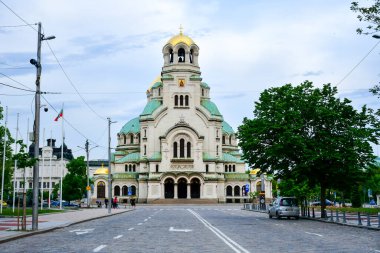 Bulgaristan 'ın Sofya kentindeki St. Alexander Nevsky Katedrali