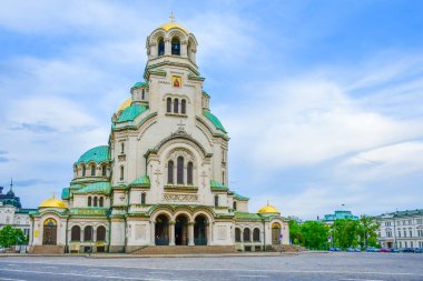 Bulgaristan 'ın Sofya kentindeki St. Alexander Nevsky Katedrali