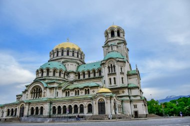 Bulgaristan 'ın Sofya kentindeki St. Alexander Nevsky Katedrali