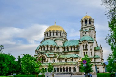 Bulgaristan 'ın Sofya kentindeki St. Alexander Nevsky Katedrali
