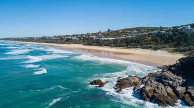 Beach Noosa çevresinde hava atış