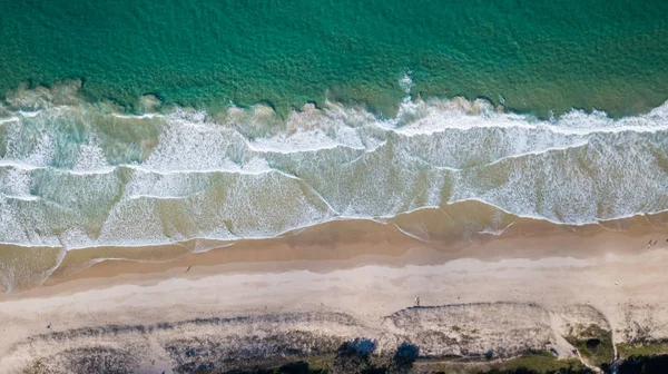 Luchtfoto van strand rond Noosa — Stockfoto