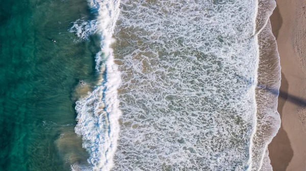 Luchtfoto van strand rond Noosa — Stockfoto