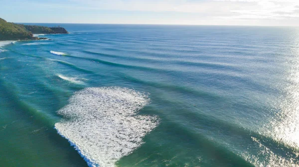 Beach Noosa çevresinde hava atış — Stok fotoğraf