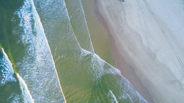 Luchtfoto van strand rond Noosa — Stockfoto