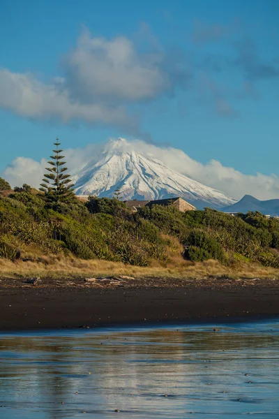 타 라 나 키 산, 새로운 플리머스, 뉴질랜드 — 스톡 사진