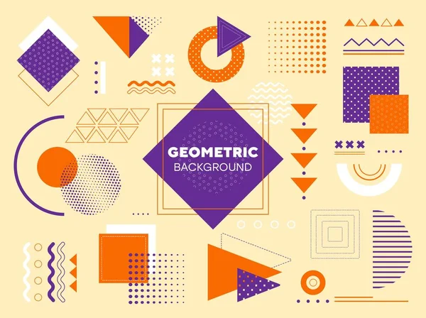 Moderner geometrischer Hintergrund — Stockvektor