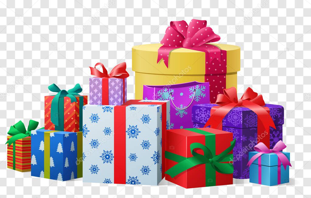 holiday present boxes