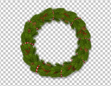 Doğal Dallardan Yapılan Noel Çelengi