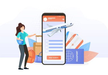 Çevrimiçi uçak biletleri aranıyor