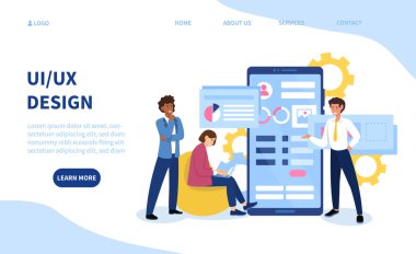 İş için UI veya UX tasarım şablonu