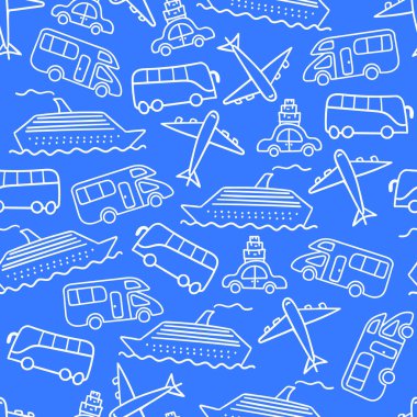 Mavi arkaplanda pürüzsüz desen taşı